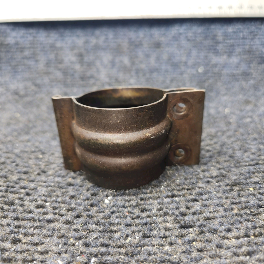 Used aircraft parts for sale, 0550176-50 Continental O-300-D Cessna 172F Exhaust Clamp Assy