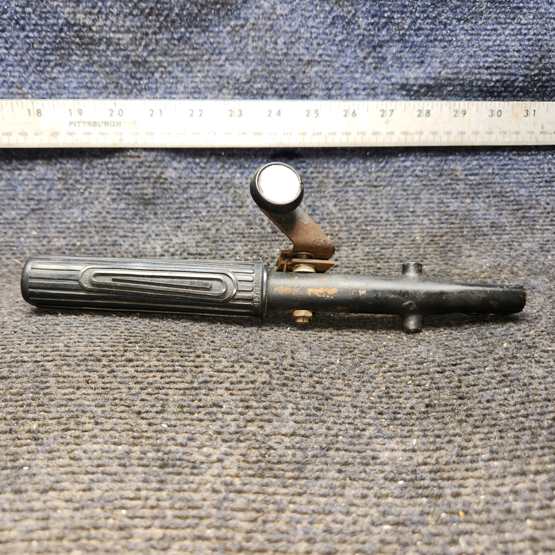 Used aircraft parts for sale, 63357-000 Piper PA-28-140 Handle Parking Brake Assy