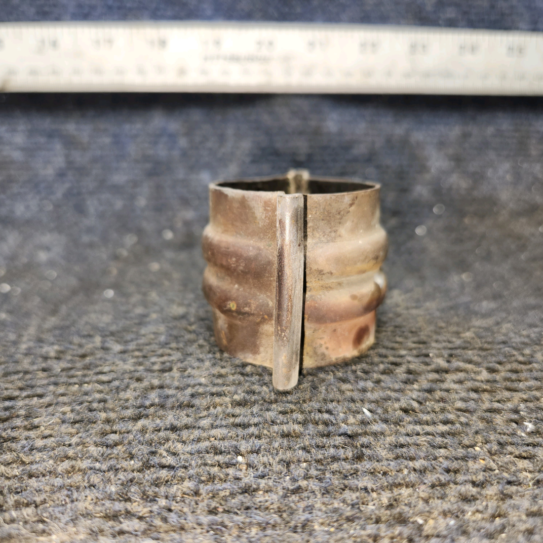 Used aircraft parts for sale, 0550176-50 Cessna 172E Exhaust Clamp Assy