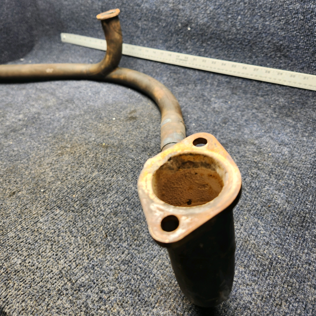 Used aircraft parts for sale, 63726-002 / 63726-004 PIPER PA28-140 FORWARD EXHAUST STACK LH / RH
