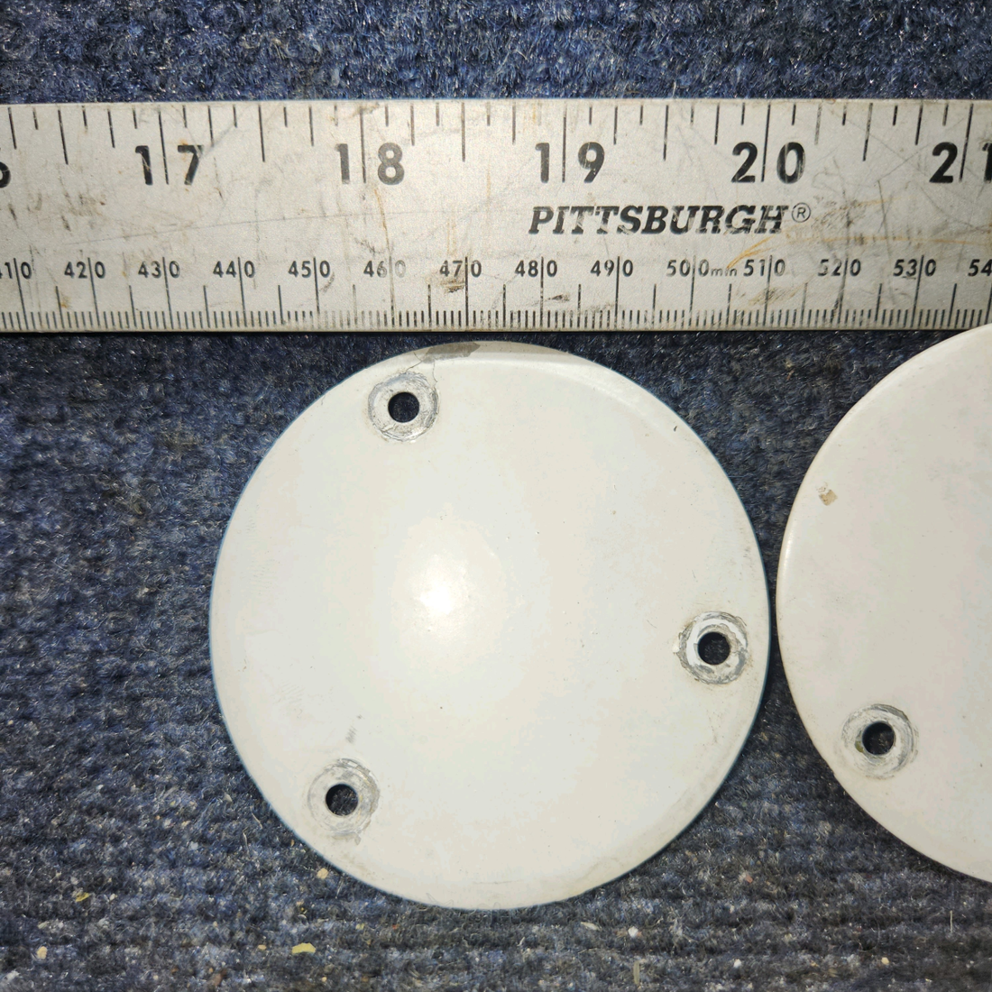 Used aircraft parts for sale, S225-3 Cessna 172 Flap Inspection Cover Plate Set of 4