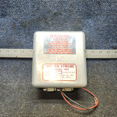 Used aircraft parts for sale, A413-T2-14DF Whelen HD Strobe Light Power Supply 12V