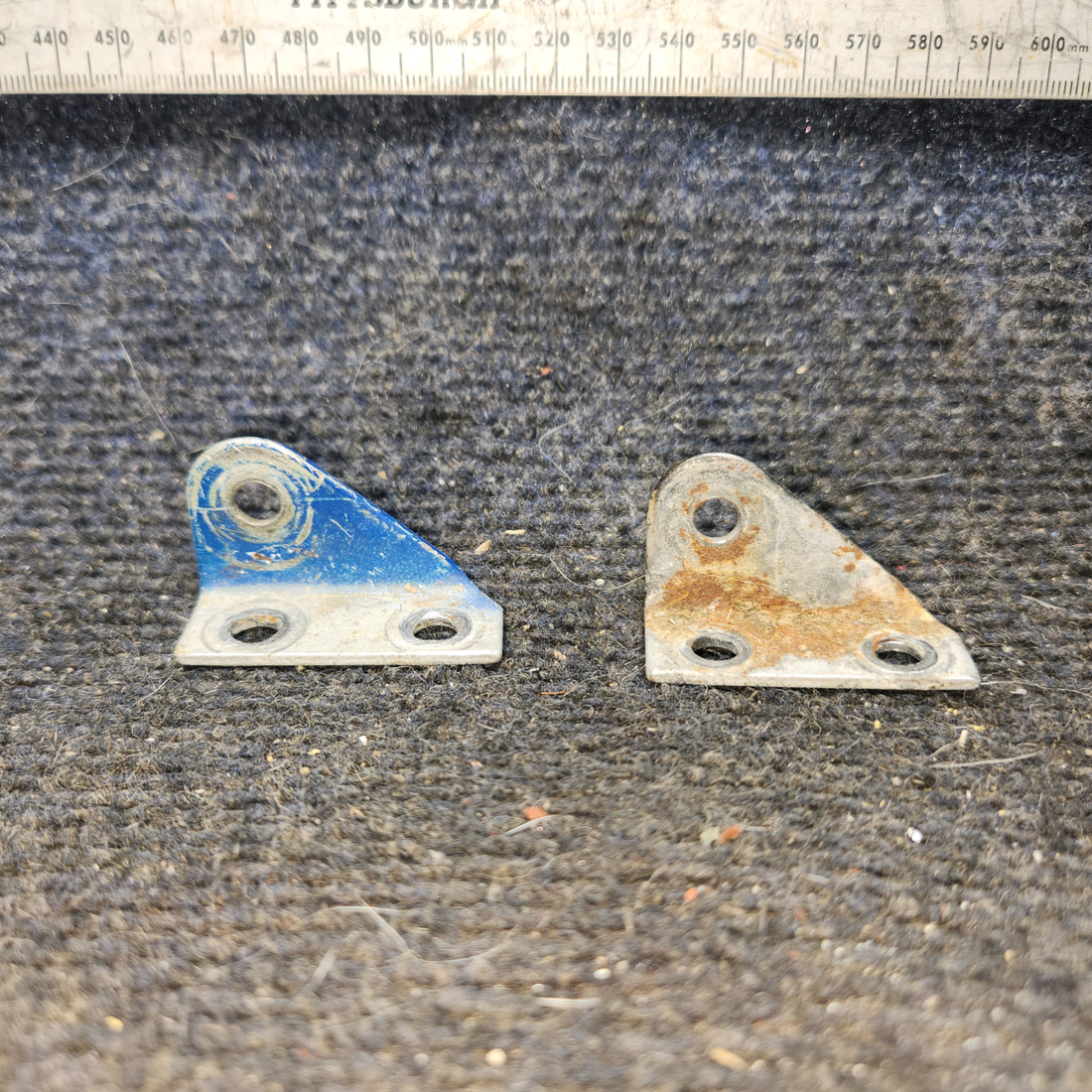 Used aircraft parts for sale, 0510205-10 cessna 172N Seat Belt Fitting Outboard RH / Inboard LH