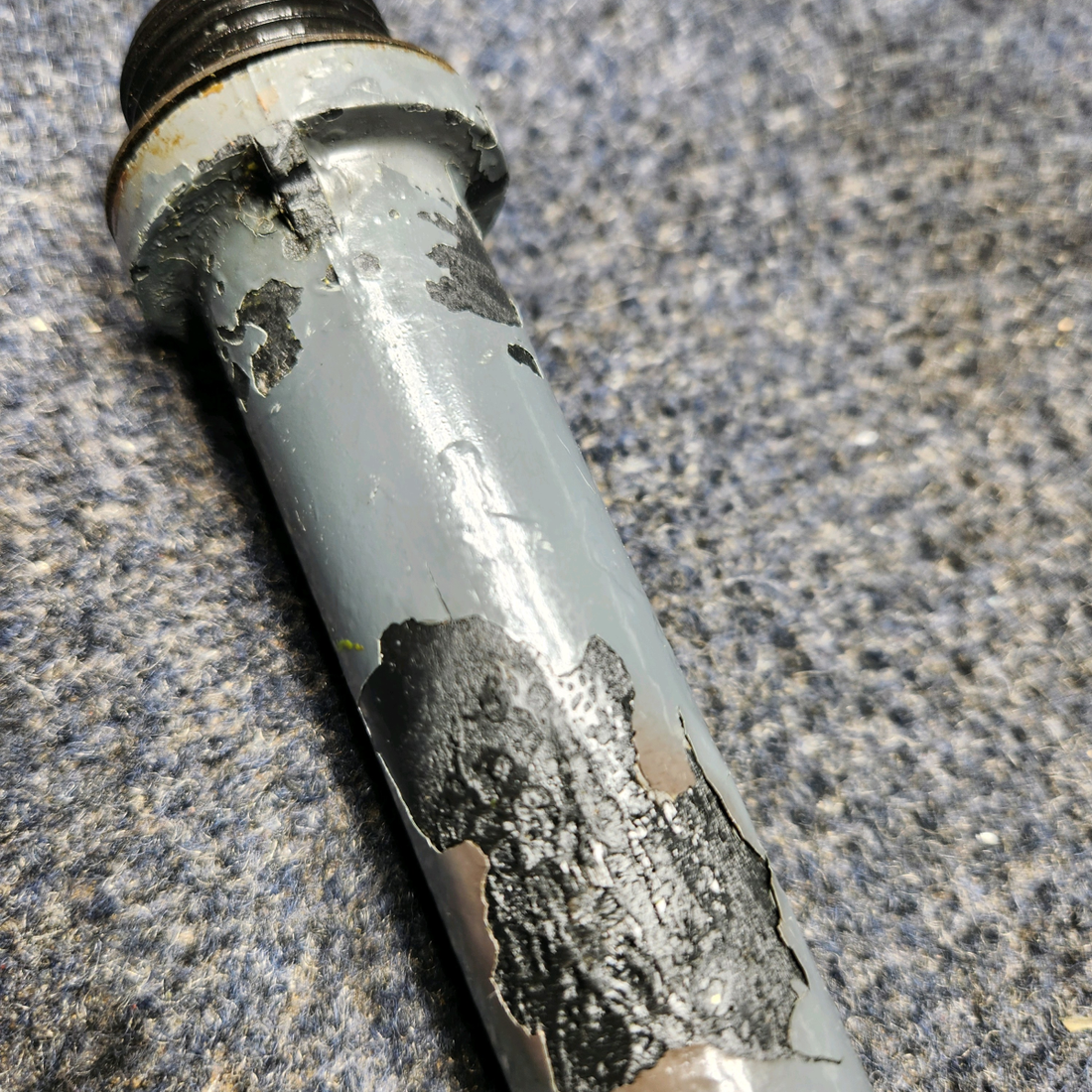 Used aircraft parts for sale, 75736 Lycoming  [part_model] PIPER PA28-140 0-320-E2A TUBE OIL LEVEL 11 9/16 ''
