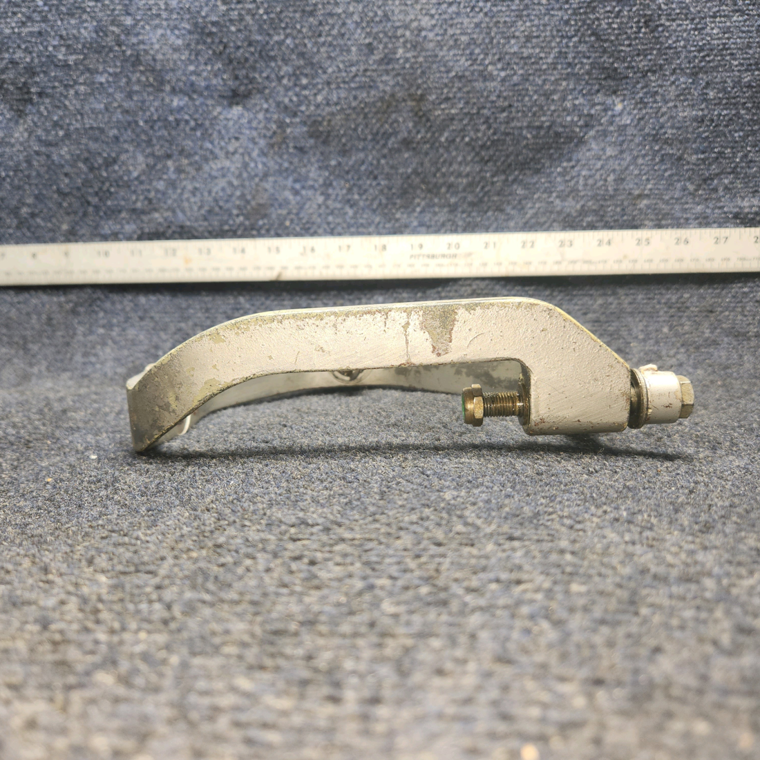 Used aircraft parts for sale, 169-820039-1 Beechcraft A24R Yoke Nose Gear Steering