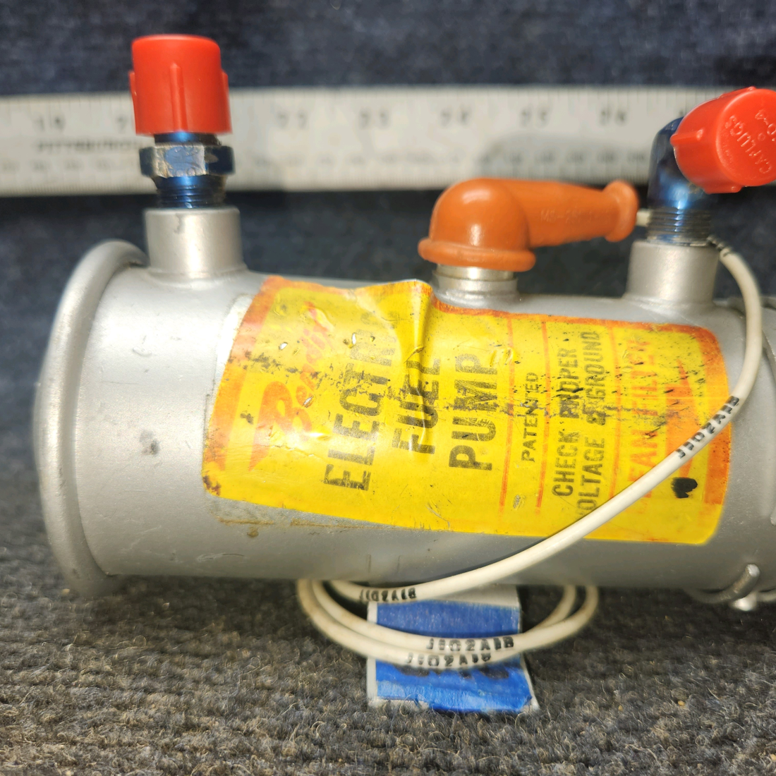 Used aircraft parts for sale, 476-088 Bendix Electronic Fuel Pump 24 V