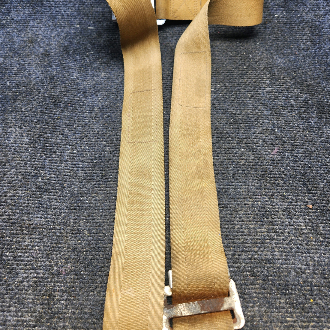 Used aircraft parts for sale, BE2006-1 Beechcraft A23A Musketeer Custom III SEAT BELT ASSEMBLY (BEIGE)