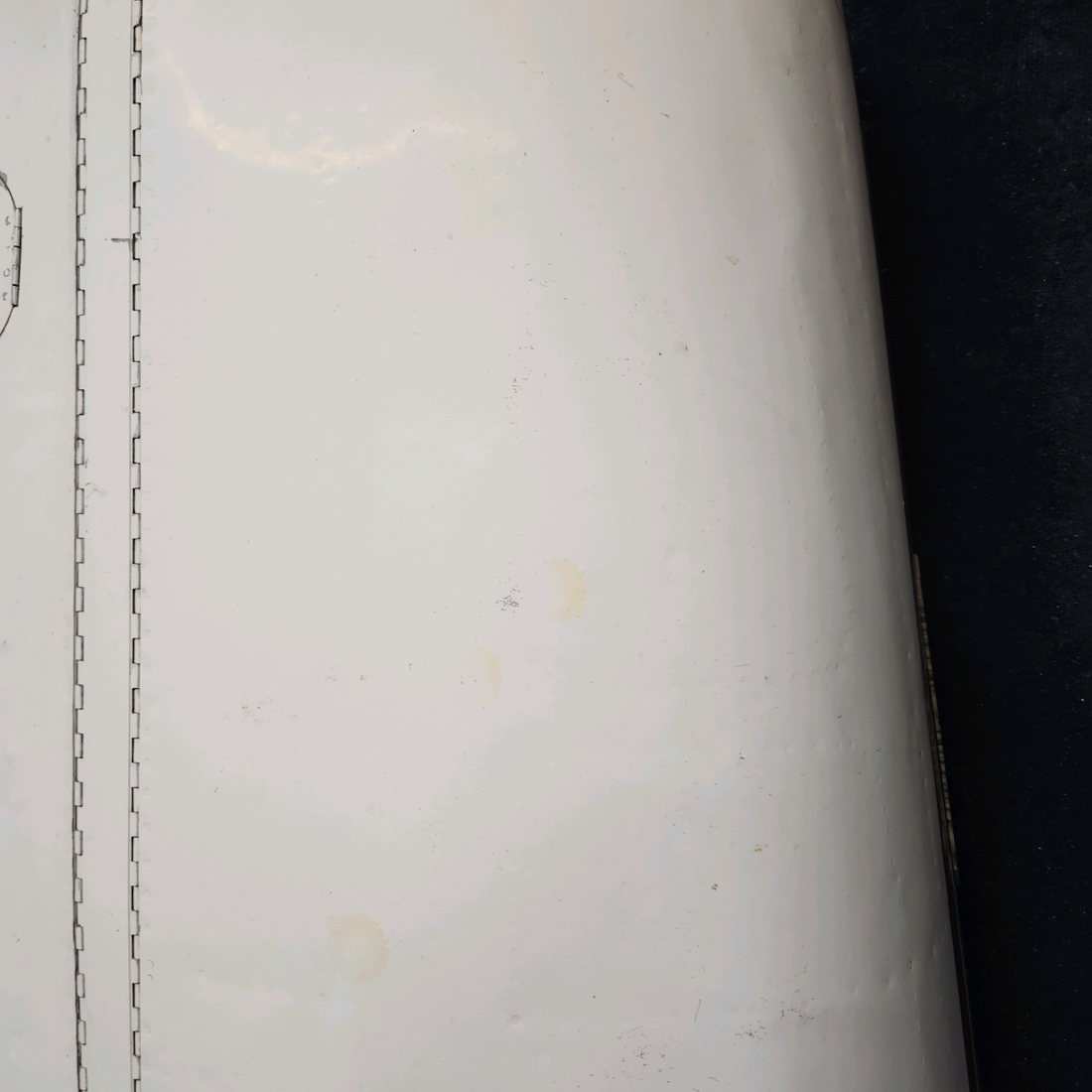 Used aircraft parts for sale, 35-910101 Beechcraft 35-33 Engine Cowling Assembly with Center Hinge