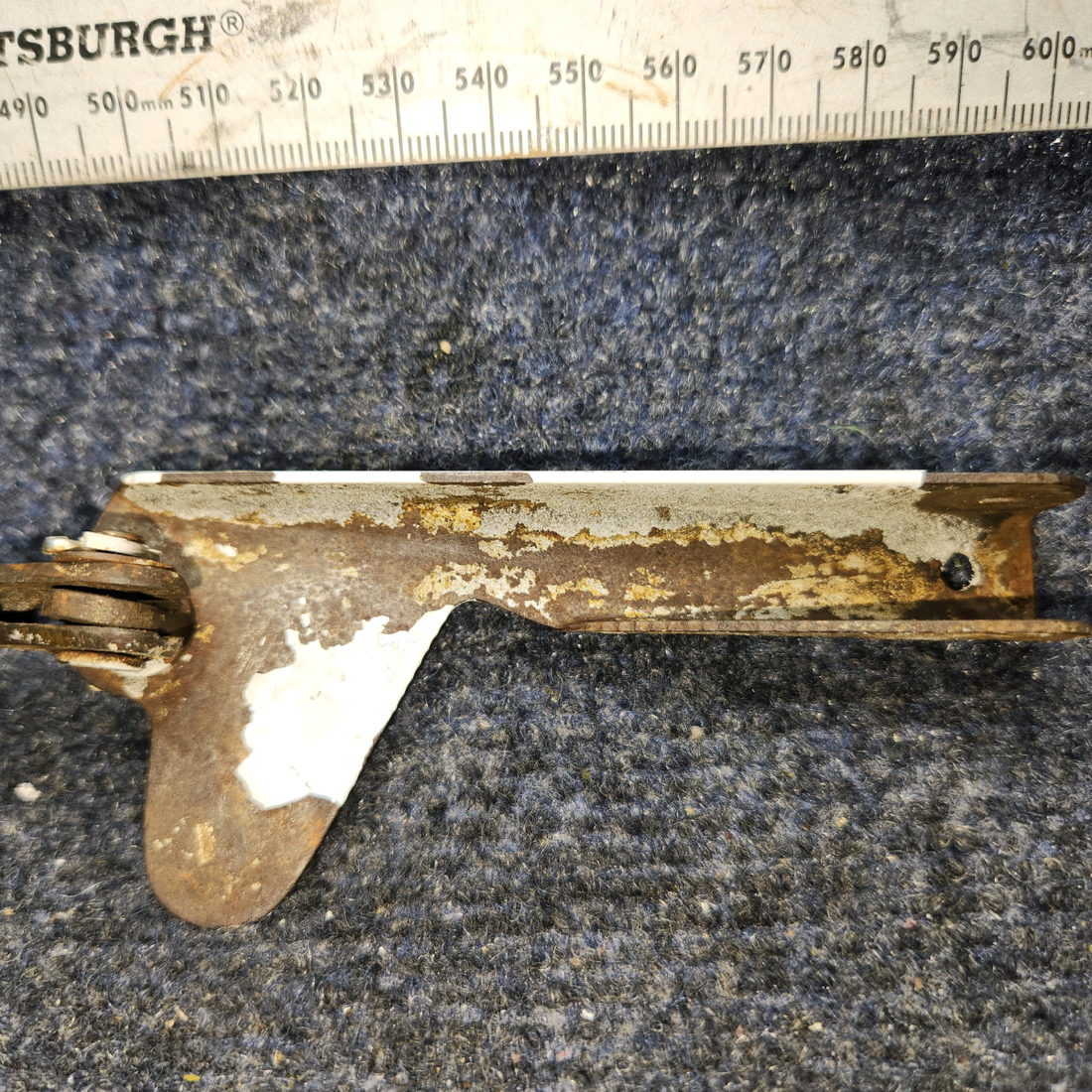 Used aircraft parts for sale, 21103-000 PIPER PA-24-250 Main Gear Switch Mounting Bracket LH