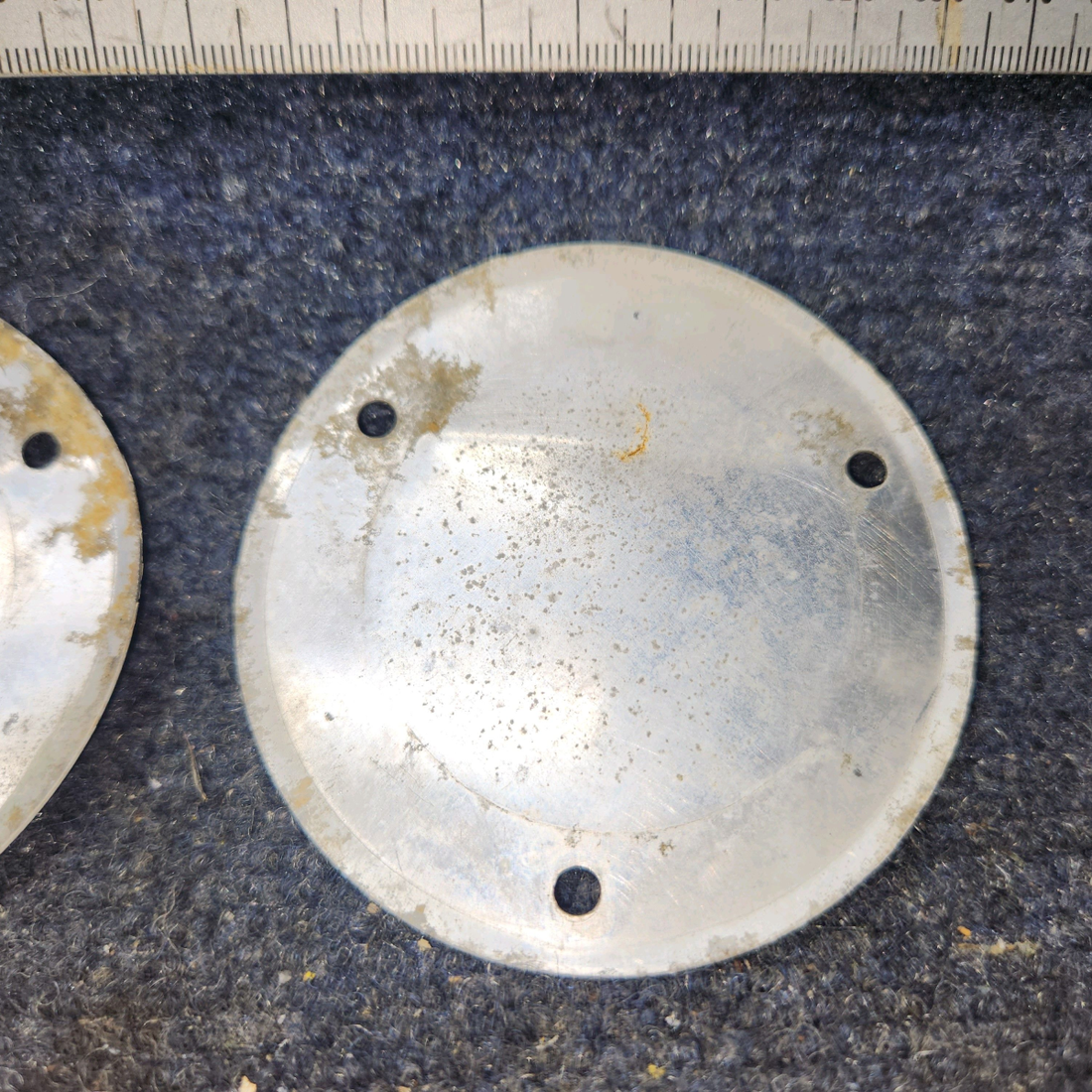 Used aircraft parts for sale, S225-3 Cessna 172F Flap Inspection Cover Plate - Set of 3