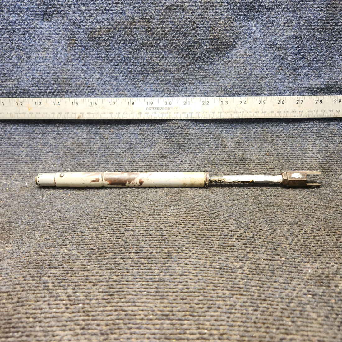 Used aircraft parts for sale, 0543022-3 cessna 150G Nose Gear Steering Tube Assembly – LH (Core)