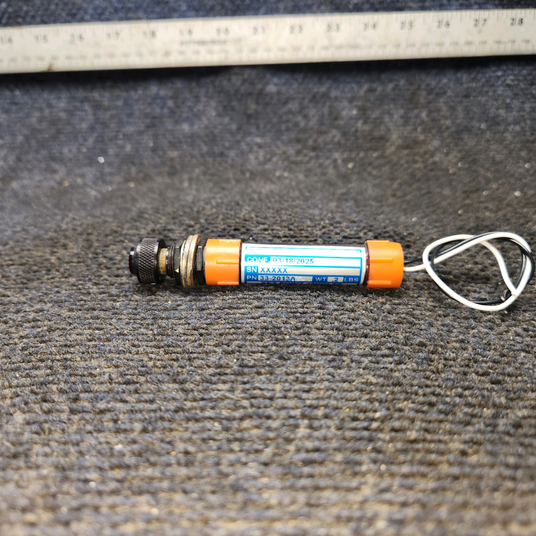 Used aircraft parts for sale, 33-2013A Kelly Manufacturing Campany Cessna 172 E Low Voltage Warning System