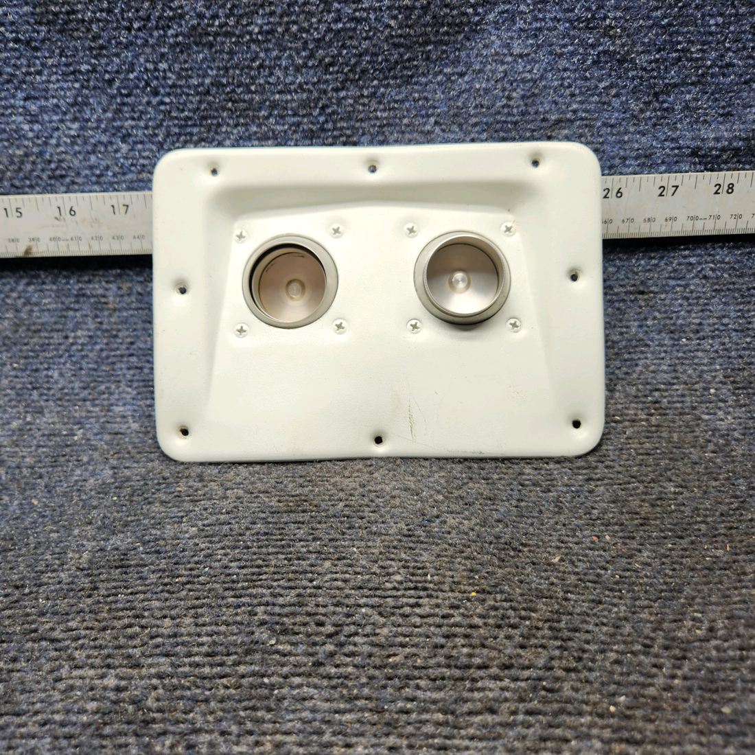 Used aircraft parts for sale, 96-550013-101 BEECHCRAFT 95-55B Overhead Fresh Air Pan w/ Valves