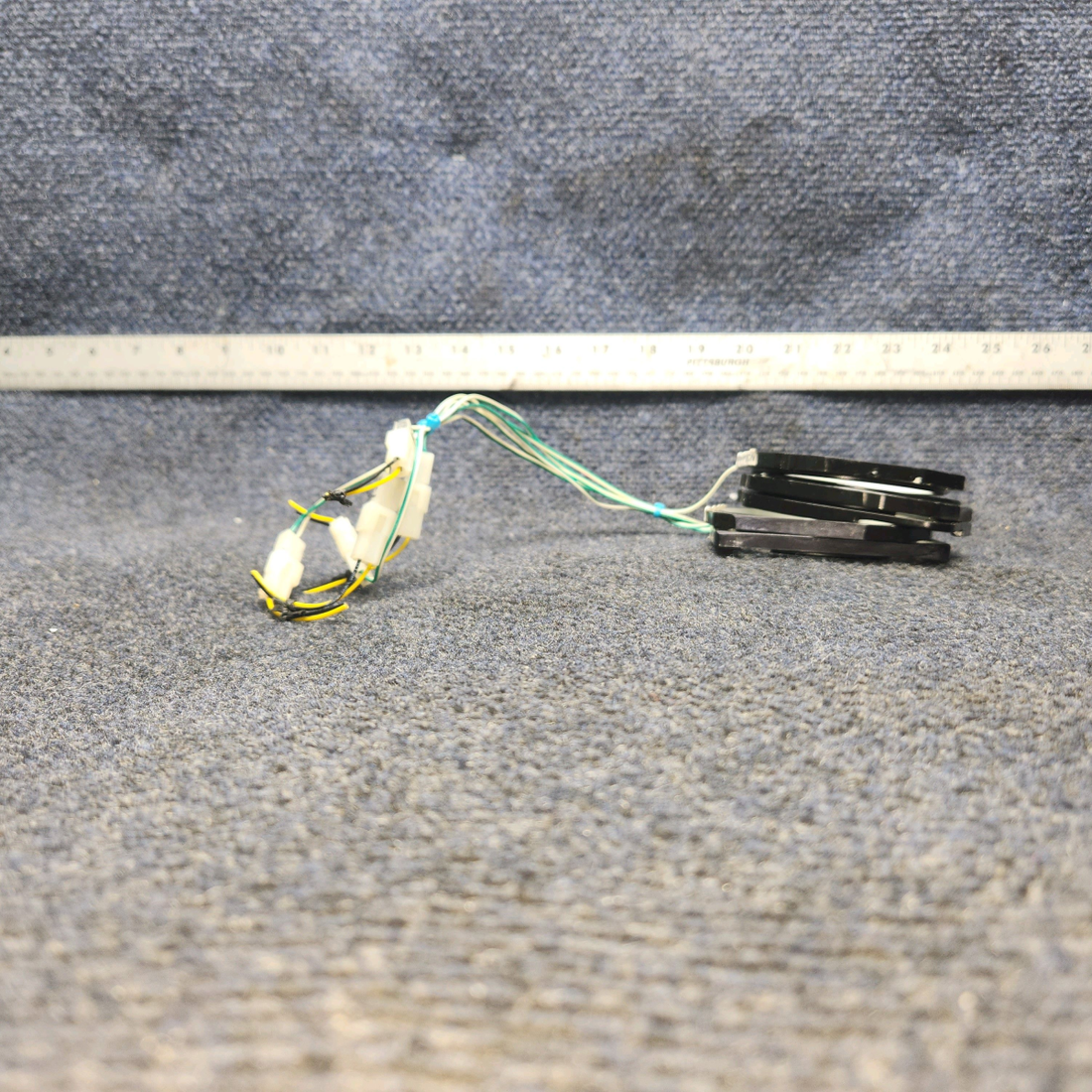 Used aircraft parts for sale, PQ876SW PIPER PA-24-250 Nulite Instrument Panel Lighting Kit 3" (Standard & Cutout) Set Of Five