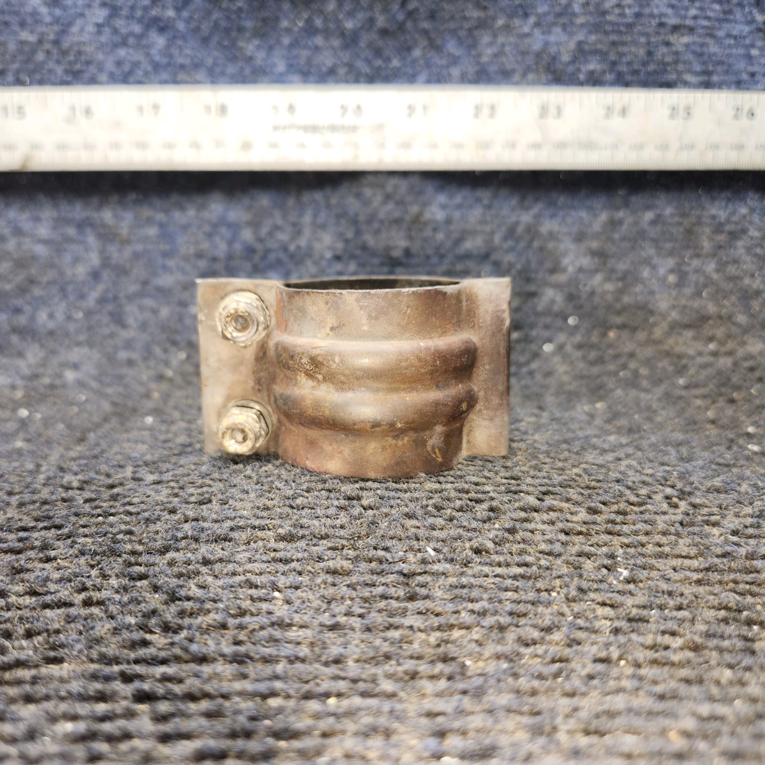 Used aircraft parts for sale, 0550176-50 Cessna 172E Exhaust Clamp Assy