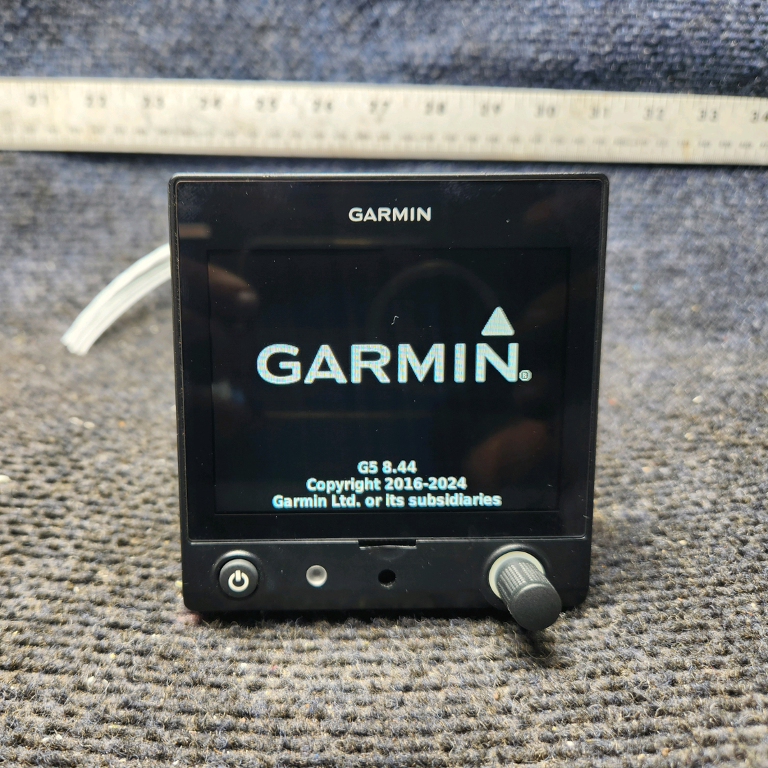 Used aircraft parts for sale, 011-03809-00 Garmin G5 Cessna 172E DG HSI With Back-up Battery GAD-29B Avionics Adapter