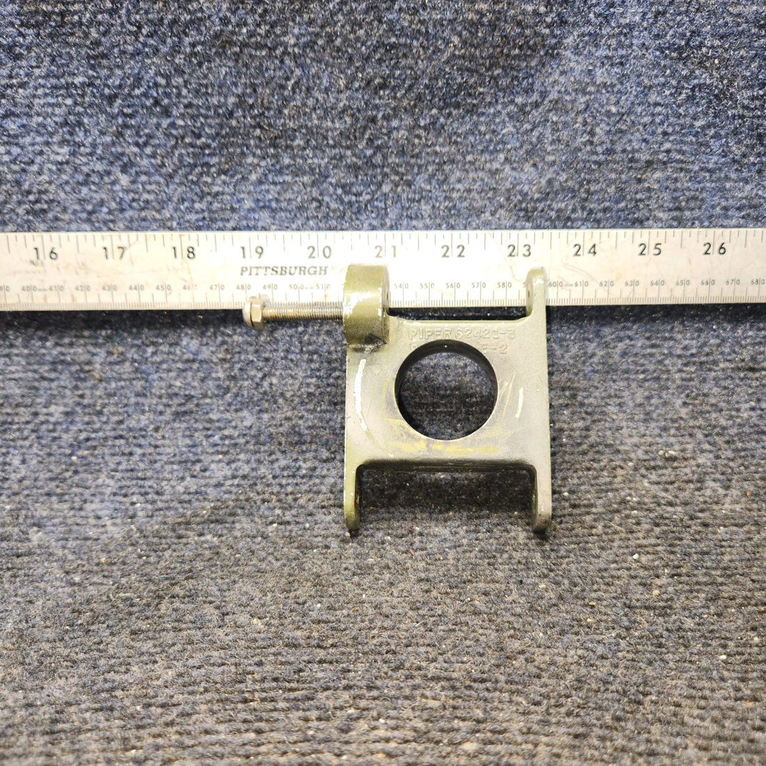 Used aircraft parts for sale, 62421-001 Piper PA28-161 Fitting Assembly  Flap Torque Tube - RH