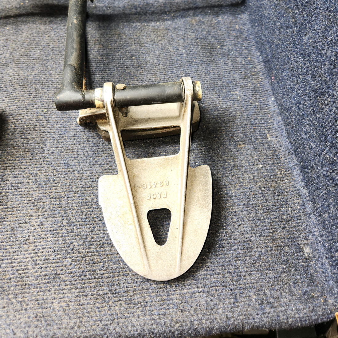 Used aircraft parts for sale, 63464-005 Piper PA32RT-300 Rudder Pedal Bar Assembly-No Master Cylinder Included