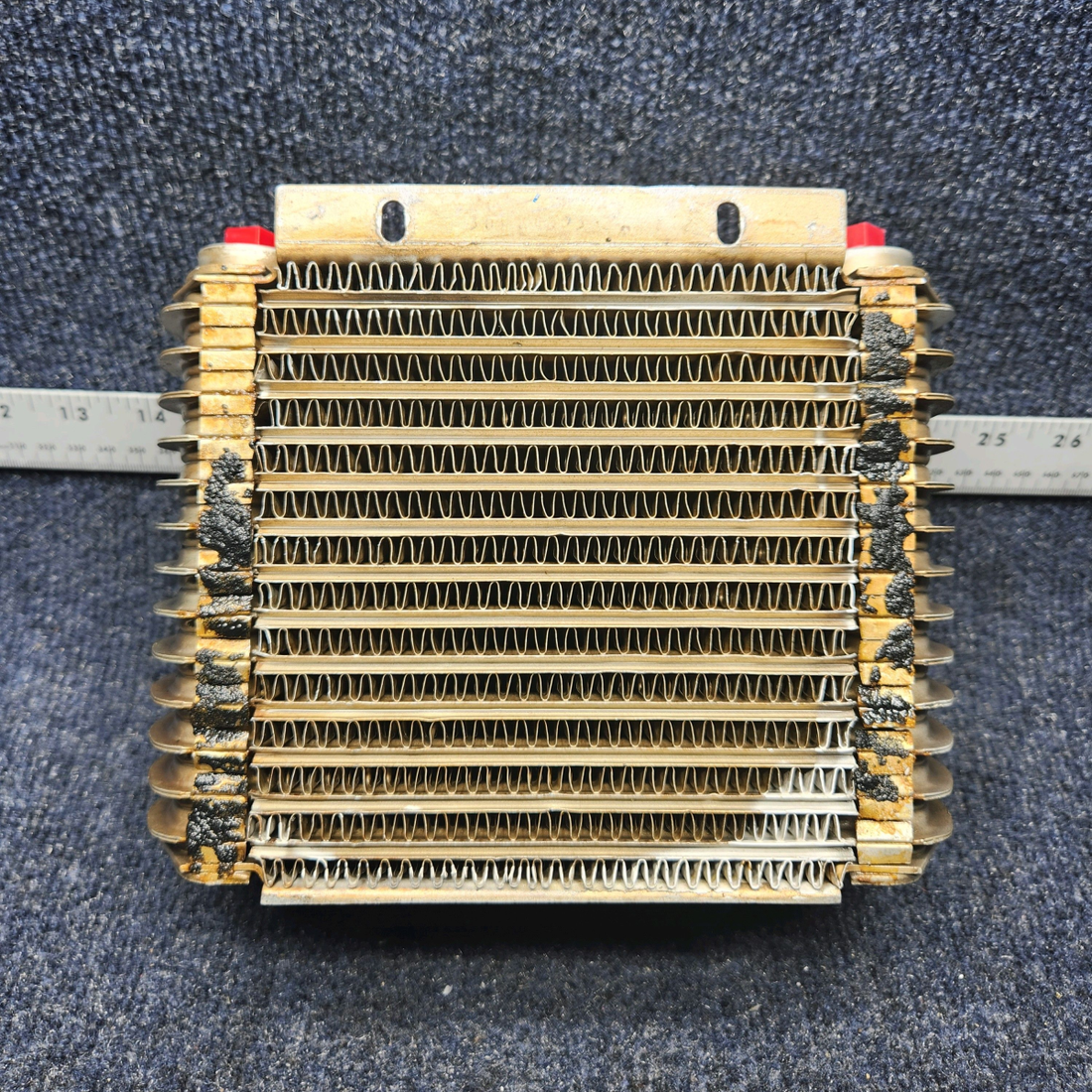 Used aircraft parts for sale, 8544108 Lycoming Textron OIL COOLER ASSEMBLY "SEE PHOTOS"