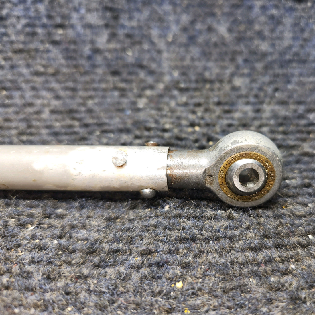 Used aircraft parts for sale, 35-524066-2 BEECHCRAFT F35 Rudder Pedal Push Rod Tube Assembly