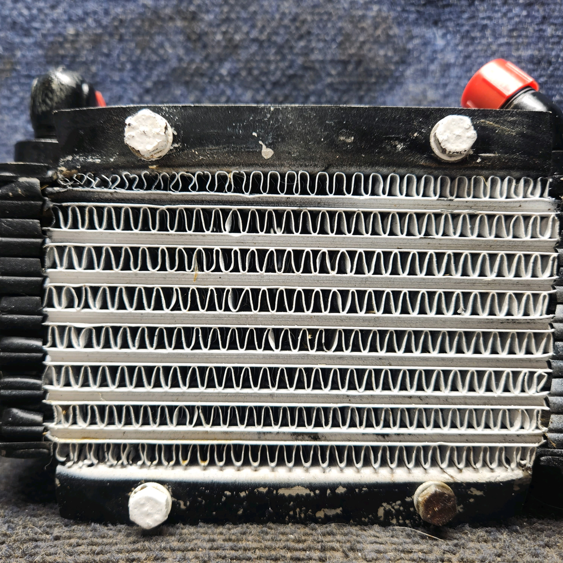 Used aircraft parts for sale, 8526250 Lycoming Piper PA-28-140 Oil Cooler Assembly