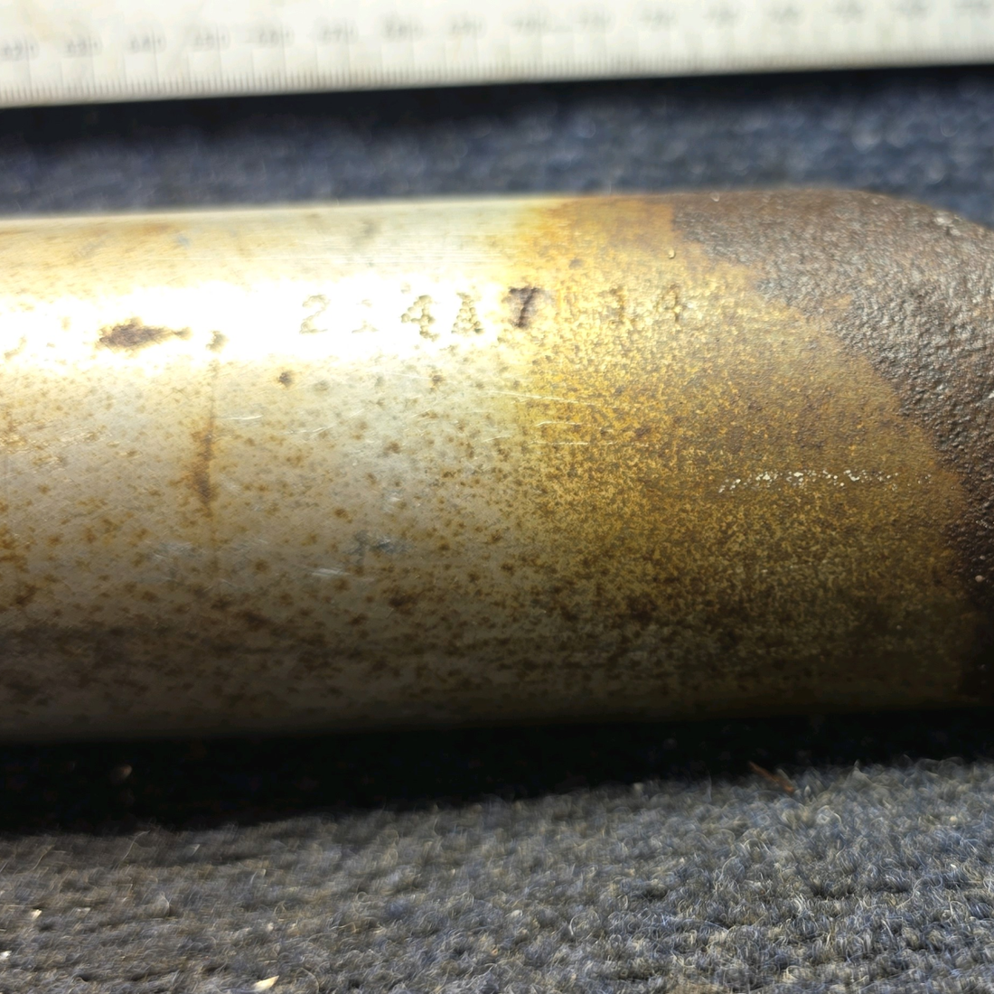 Used aircraft parts for sale, 0550176-54 Cessna 172F Tailpipe Assembly