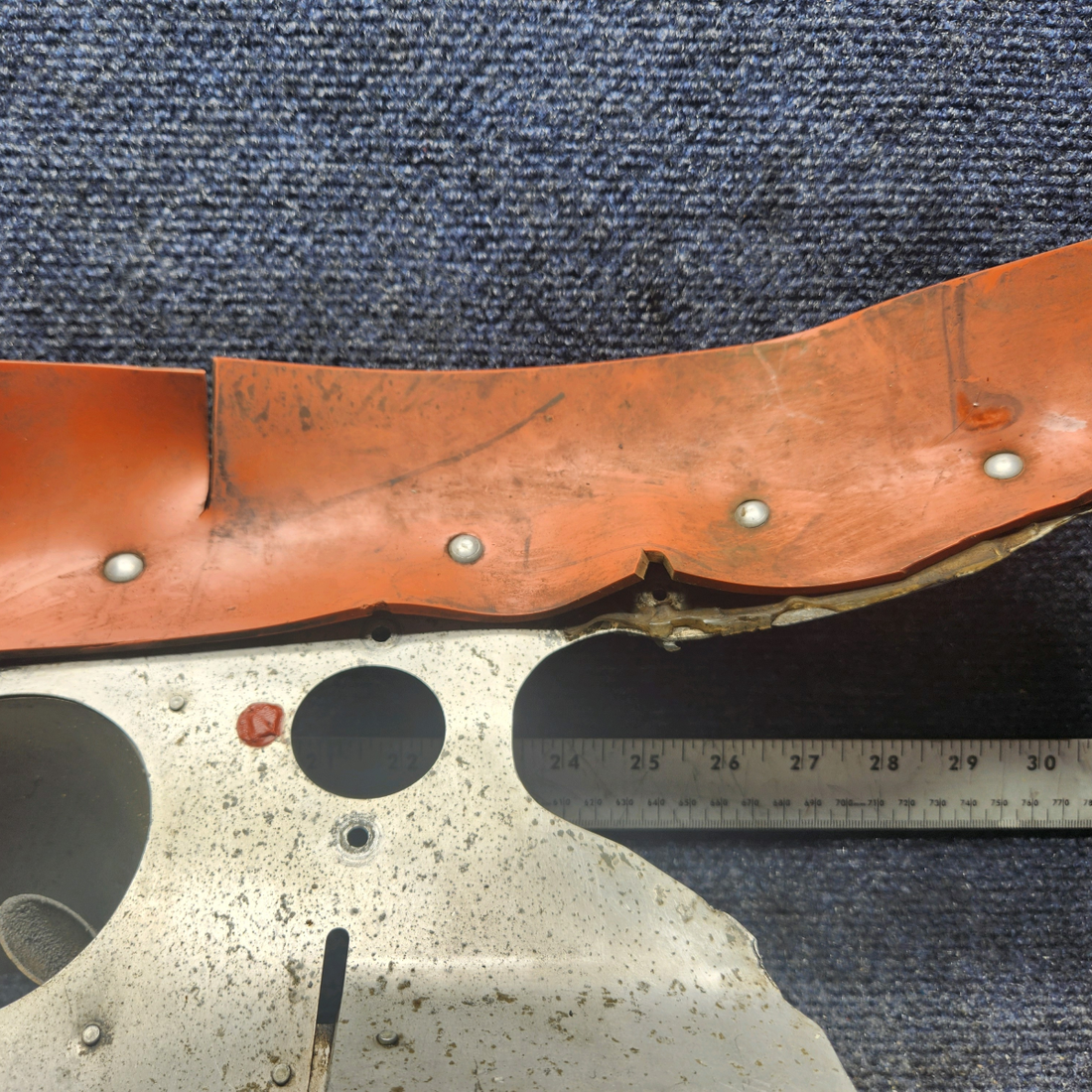 Used aircraft parts for sale, 66677-000 Lycoming O-320 Piper PA28-140 Engine Baffle - RH