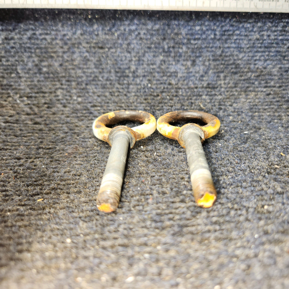 Used aircraft parts for sale, 0523613-1 Cessna 172F Wing Strut Mooring Eyebolt - Set of 2