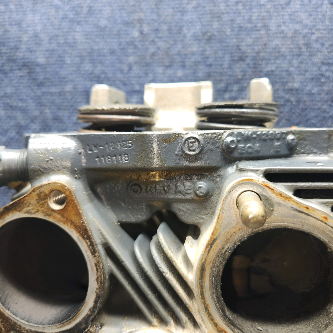 Used aircraft parts for sale, LW-12425 Lycoming O-540 PIPER PA-24-250 Cylinder Assembly Nitrided