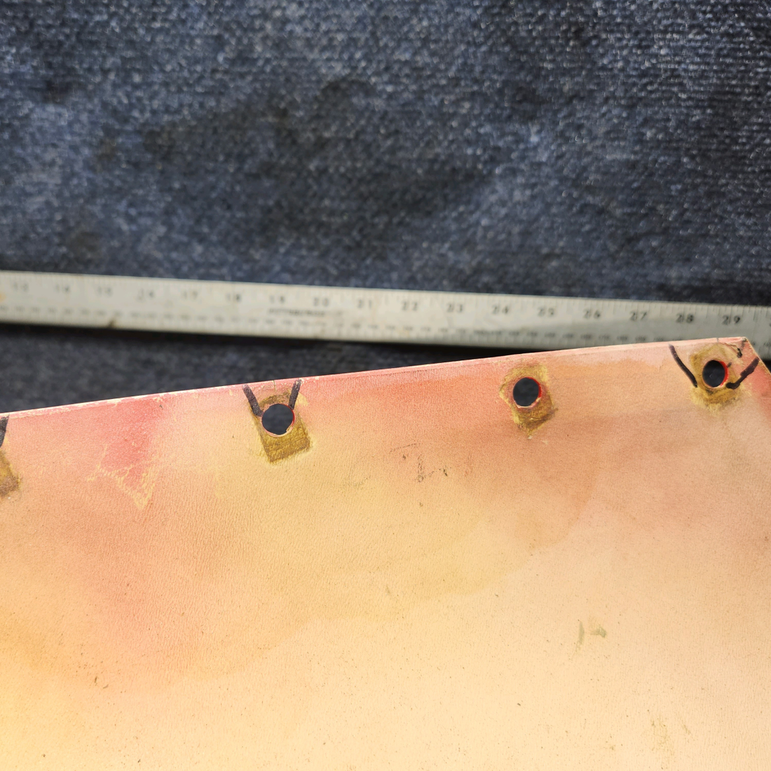 Used aircraft parts for sale, 66822-008 PIPER PA28-140 Fairing Upper/ Tail Cone