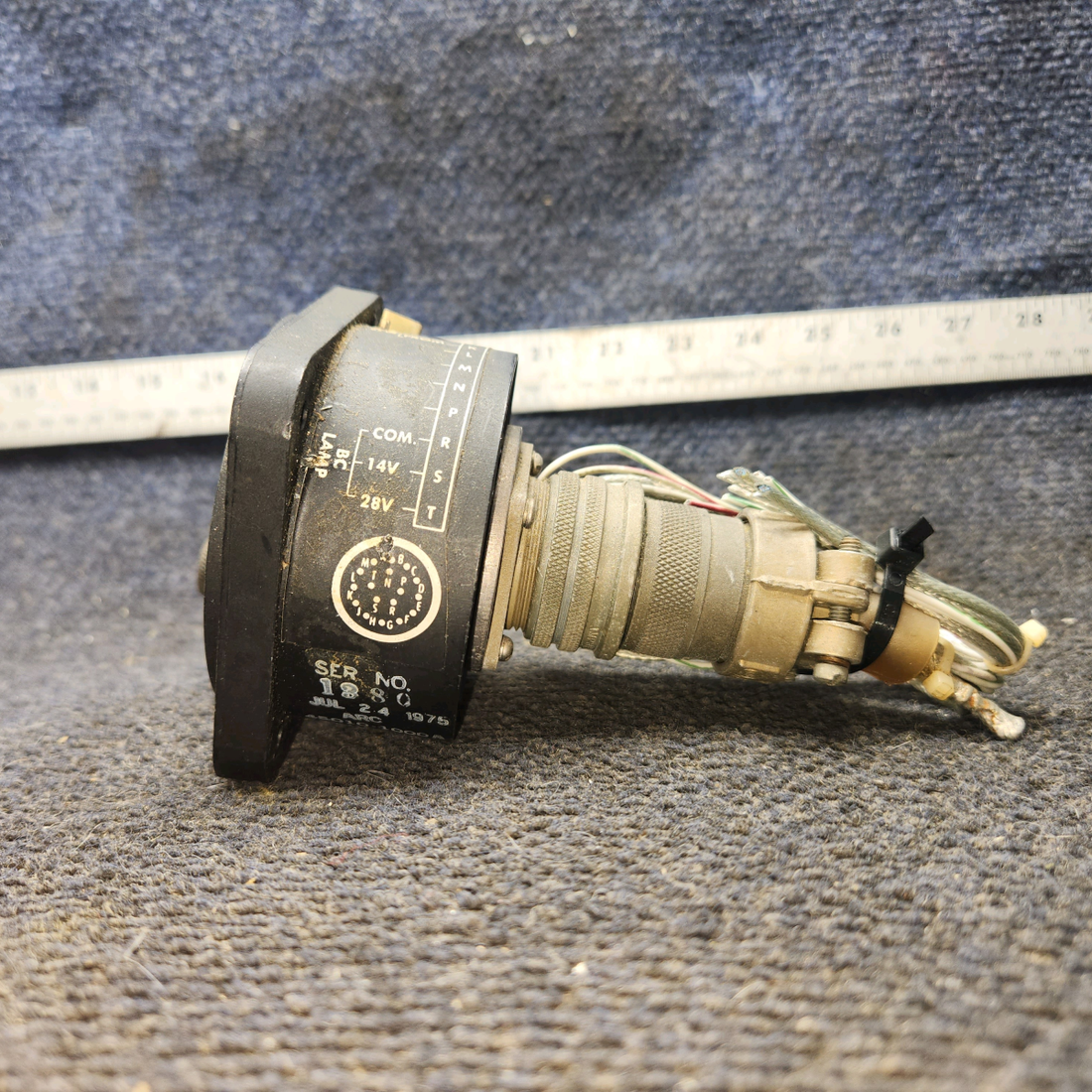 Used aircraft parts for sale, 45010-1000 cessna 172N Course Select Indicator