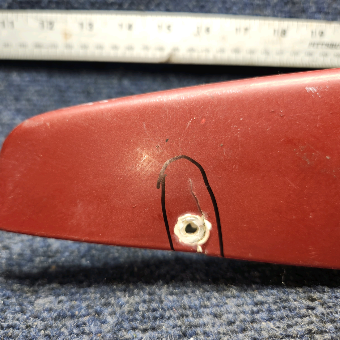 Used aircraft parts for sale, 043004-10-791 Cessna C-150J Elevator Tip