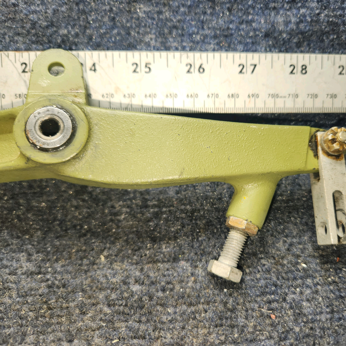 Used aircraft parts for sale, N7453N BEECHCRAFT 95-55B Aileron Bellcrank Assy - LH