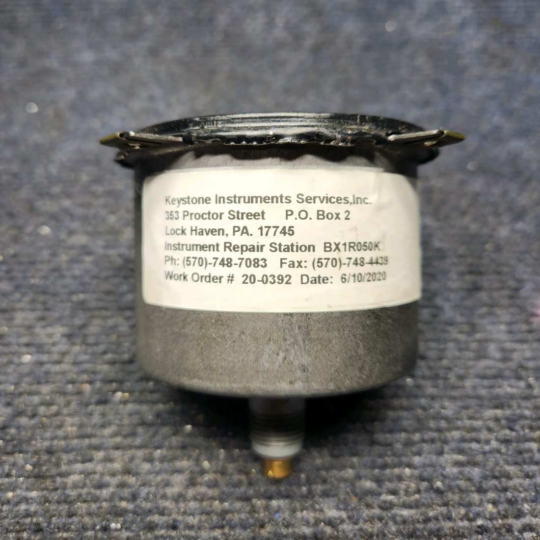 Used aircraft parts for sale, 660011-501 Mooney M20J STEWART WARNER - TACHOMETER. (CURRENT TACH READING 1910.61)