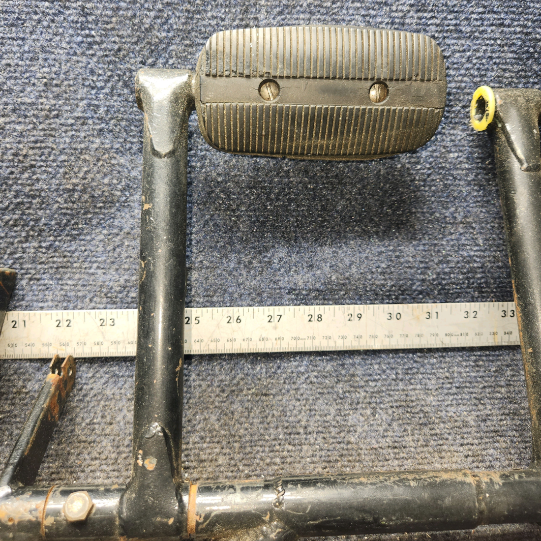 Used aircraft parts for sale, 63459-12 Piper PA28-140 Rudder Pedal Assembly