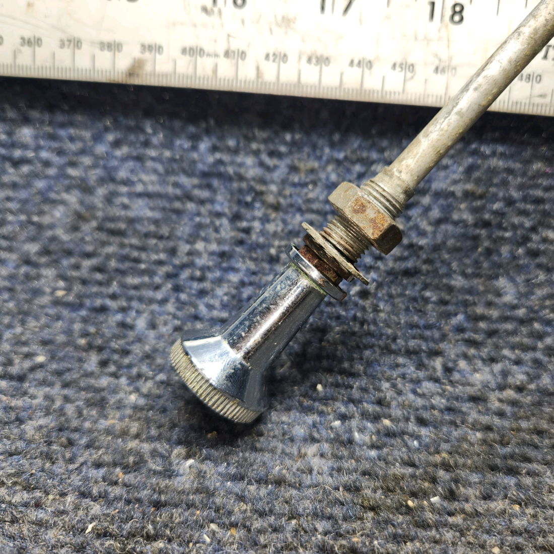 Used aircraft parts for sale, 63902-005 PIPER PA28-140 Cabin Heat Control Cable Assembly (Length: 37")