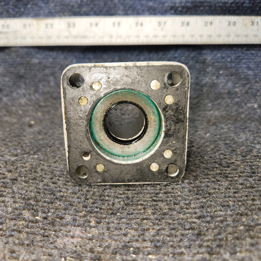 Used aircraft parts for sale, 61098 Lycoming Piper PA-28-140 Vacuum Pump Adapter