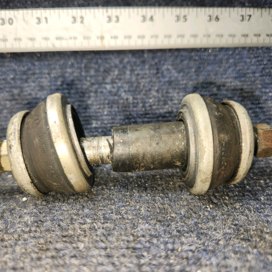 Used aircraft parts for sale, 530740, 530741, 530626, 653695, 628555-16 Continental O-200 Cessna C-150J Engine Mount (Set of 4)