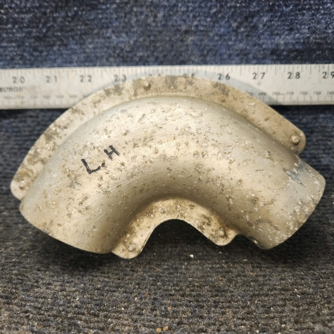 Used aircraft parts for sale, 0413233 Cessna 172E Cabin Air Vent Elbow