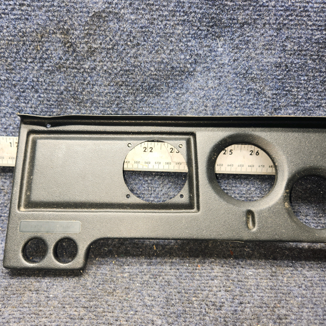 Used aircraft parts for sale, 01-028423-00 PIPER PA28-140 Instrument Panel Cover - 1969/1977