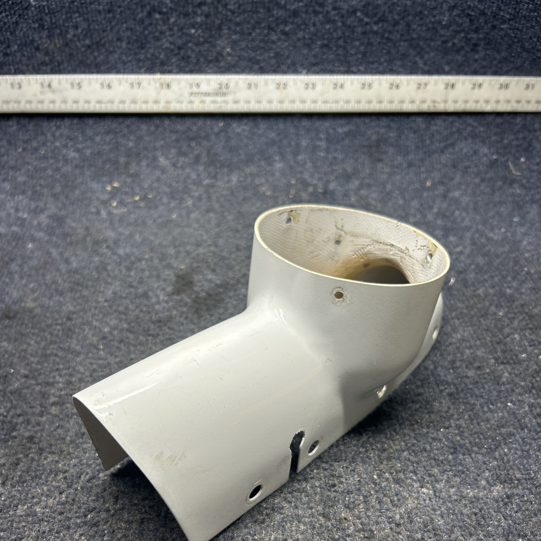 Used aircraft parts for sale, 63514-000 PIPER PA28-140 TIP VERTICAL FIN FOR ROTATING BEACON