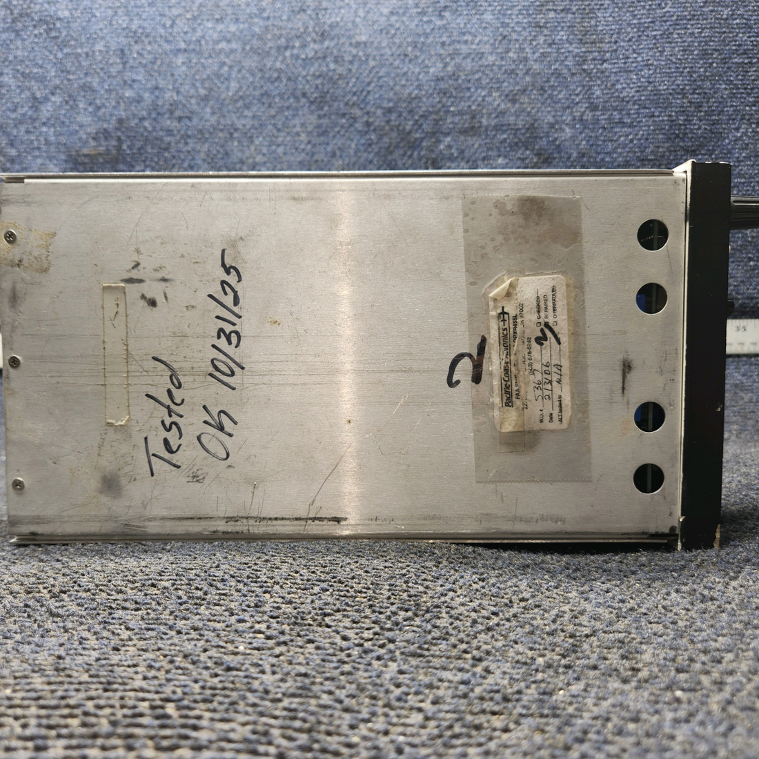 Used aircraft parts for sale, TKM MX170C Michel MX170C Cessna 172 Nav/Comm Radio - NO Tray