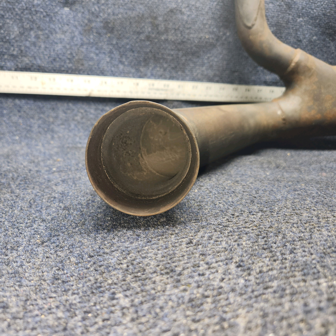 Used aircraft parts for sale, 2454000-14/ 2454000-11 Cessna 172RG Exhaust Collector - Riser- Crossover