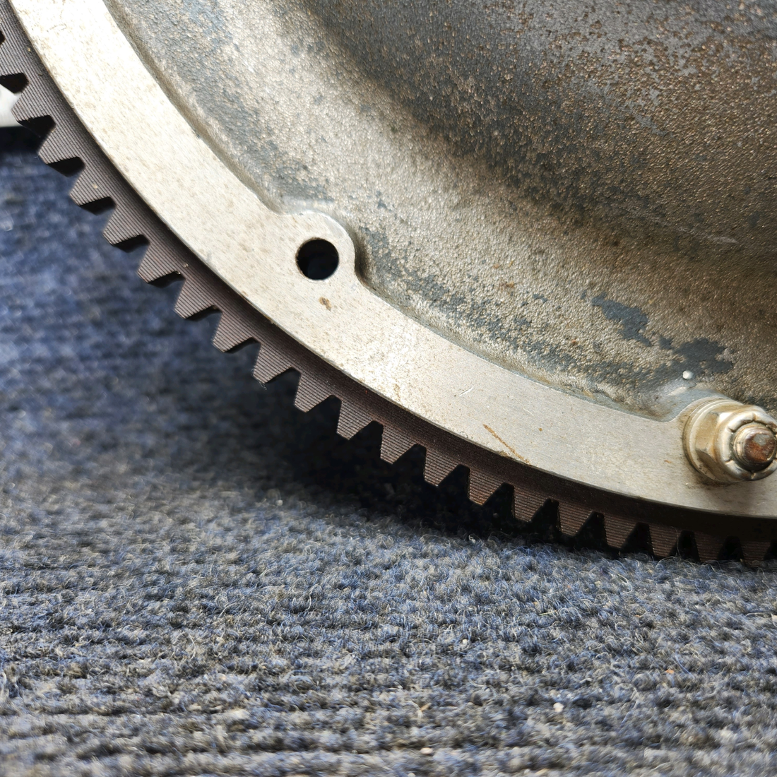 Used aircraft parts for sale, LW-13675 Lycoming Starter Ring Gear Support Assembly