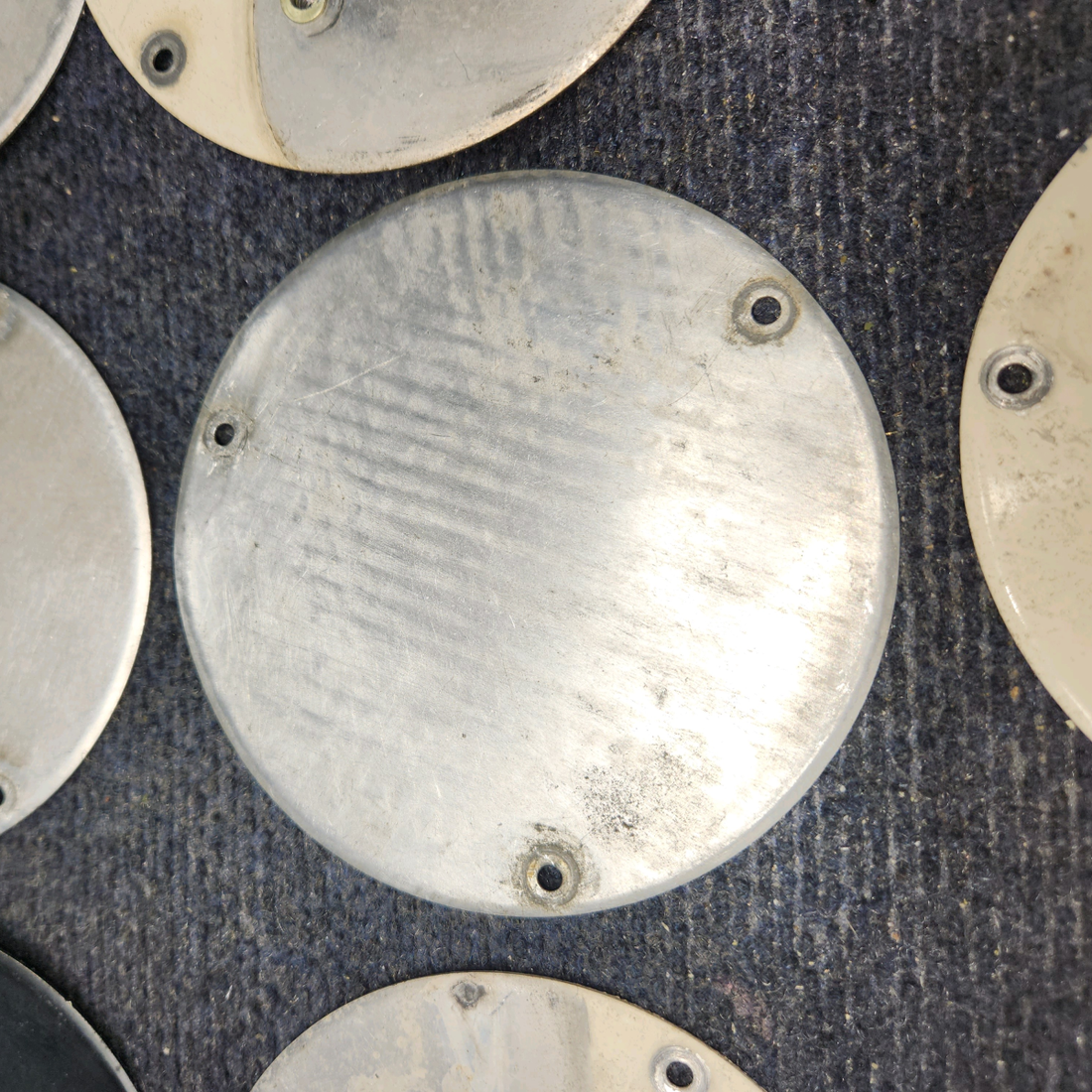 Used aircraft parts for sale, S225-1 CESSNA 172K WING INSPECTION COVER PLATE SET OF 10
