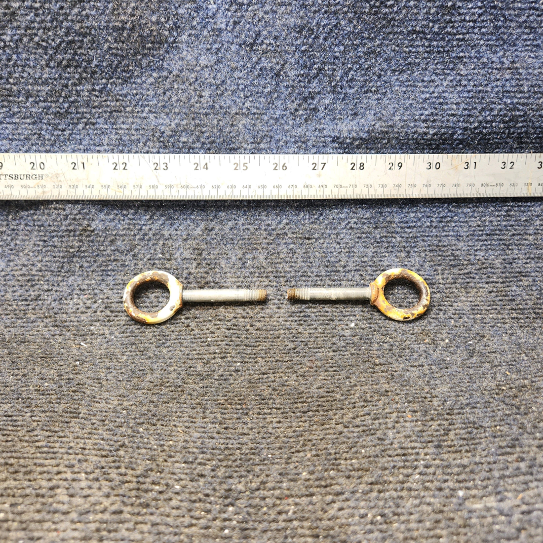 Used aircraft parts for sale, 0523613-1 Cessna 172F Wing Strut Mooring Eyebolt - Set of 2