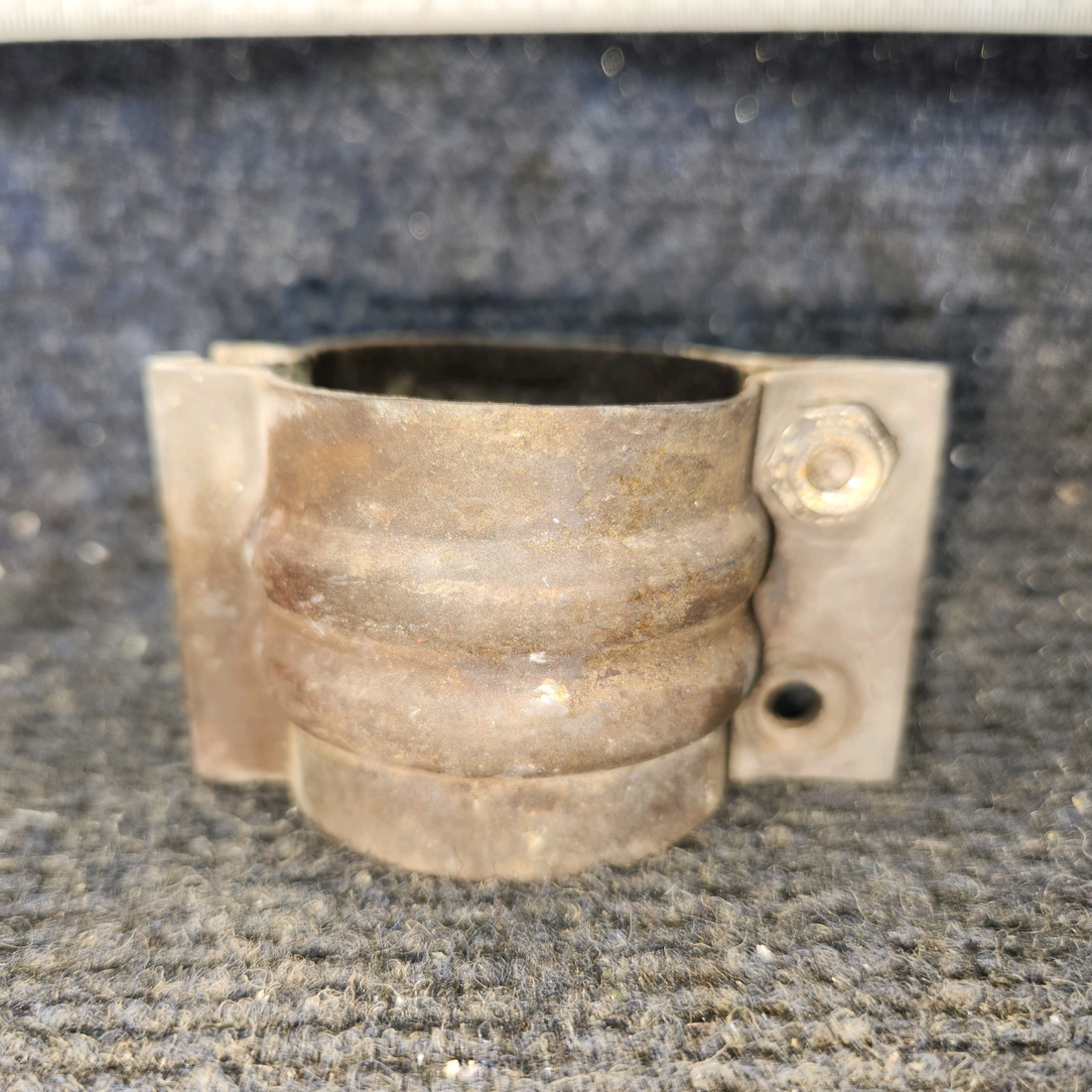 Used aircraft parts for sale, 0550176-50 Cessna 172E Exhaust Clamp Assy