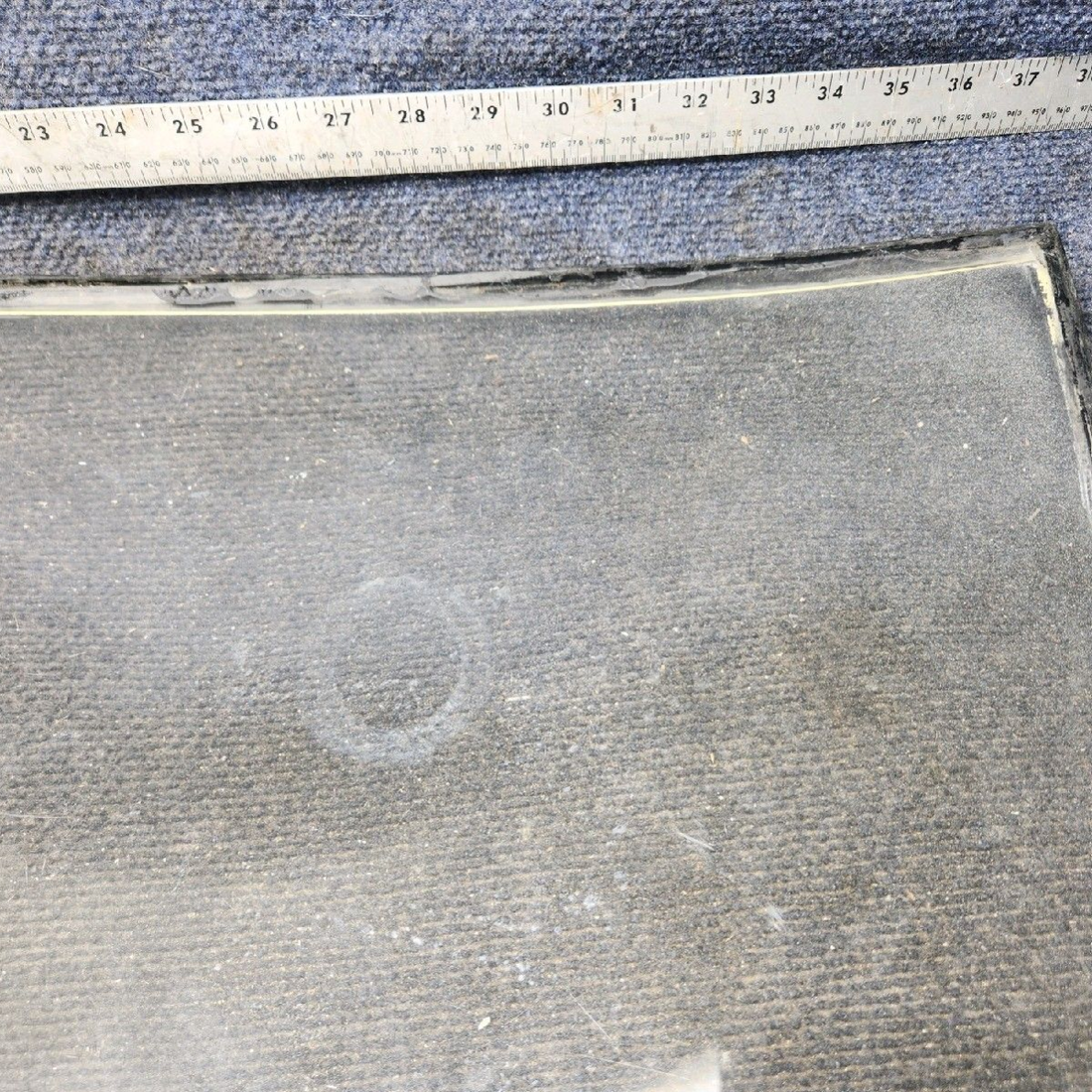 Used aircraft parts for sale, 79296-017 piper PA-28-181 Windshield Assy - RH (Thickness: 0.250")