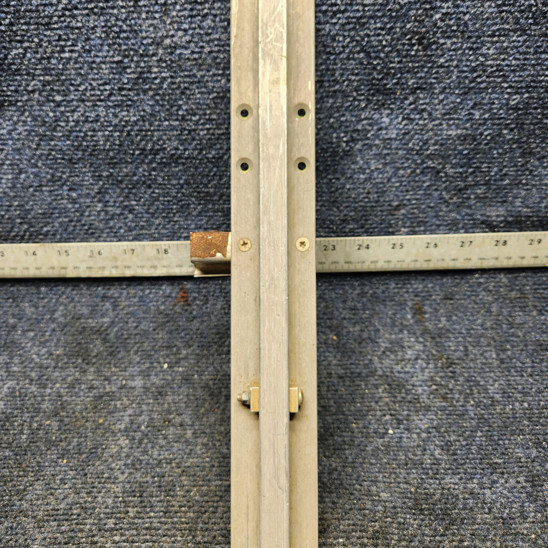 Used aircraft parts for sale, 33-534031-31 Beechcraft F33A SIDE SEAT TRACK / REAR INDBOARD OR OUTBOARD