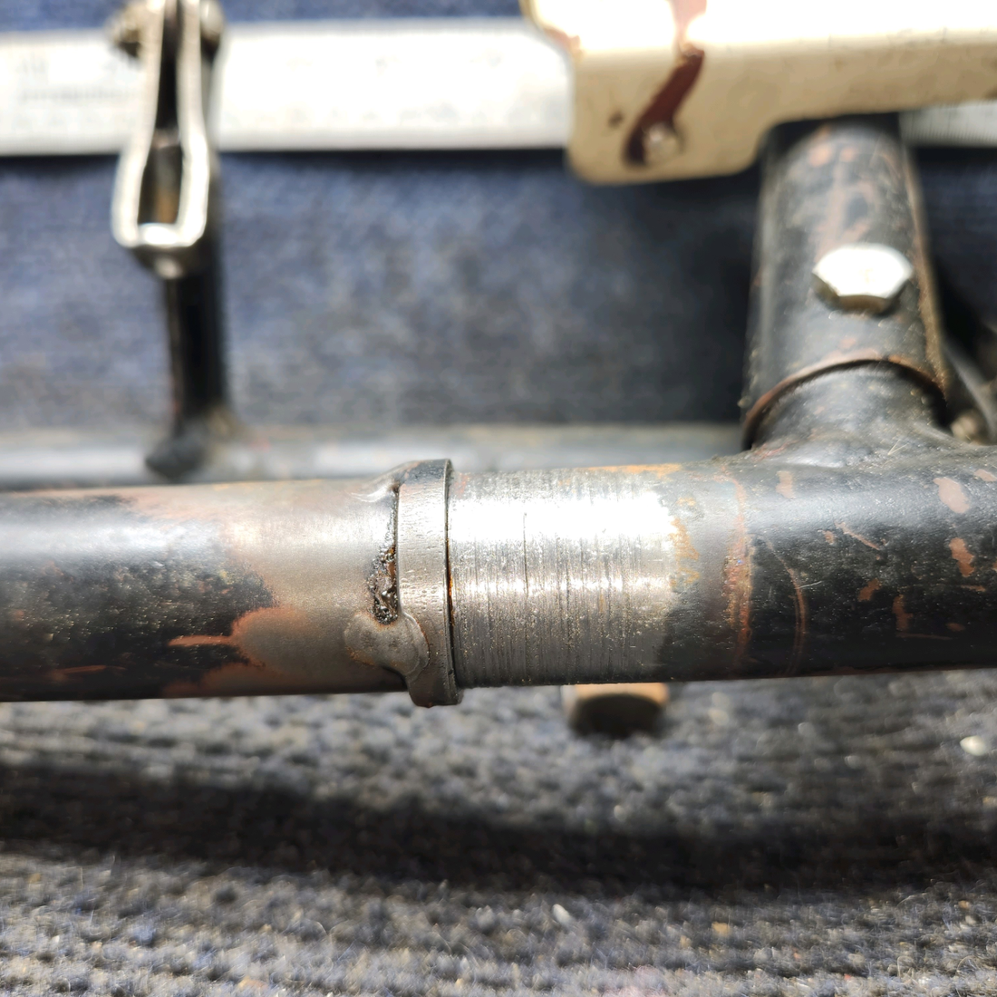 Used aircraft parts for sale, 310453 Cessna C175 Early-Model Cessna Rudder Pedal Assembly